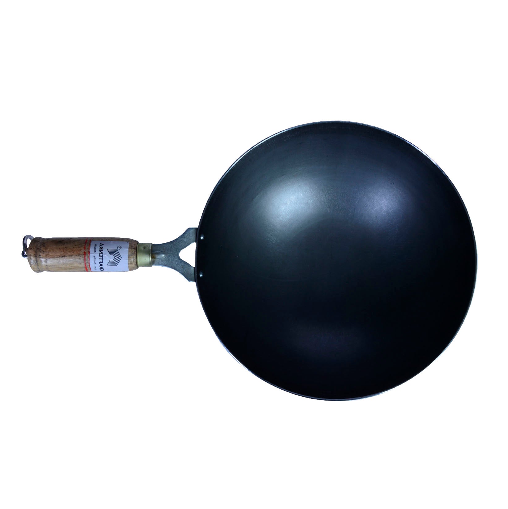 Iron Long Handle kadhai - ( 25 cm / 10inch )