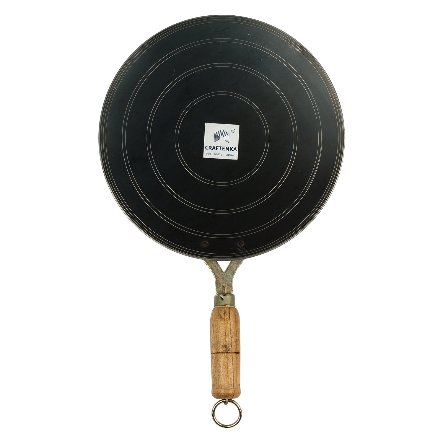 Pure Iron Roti Tawa Handle 10.5 Inch- Concave