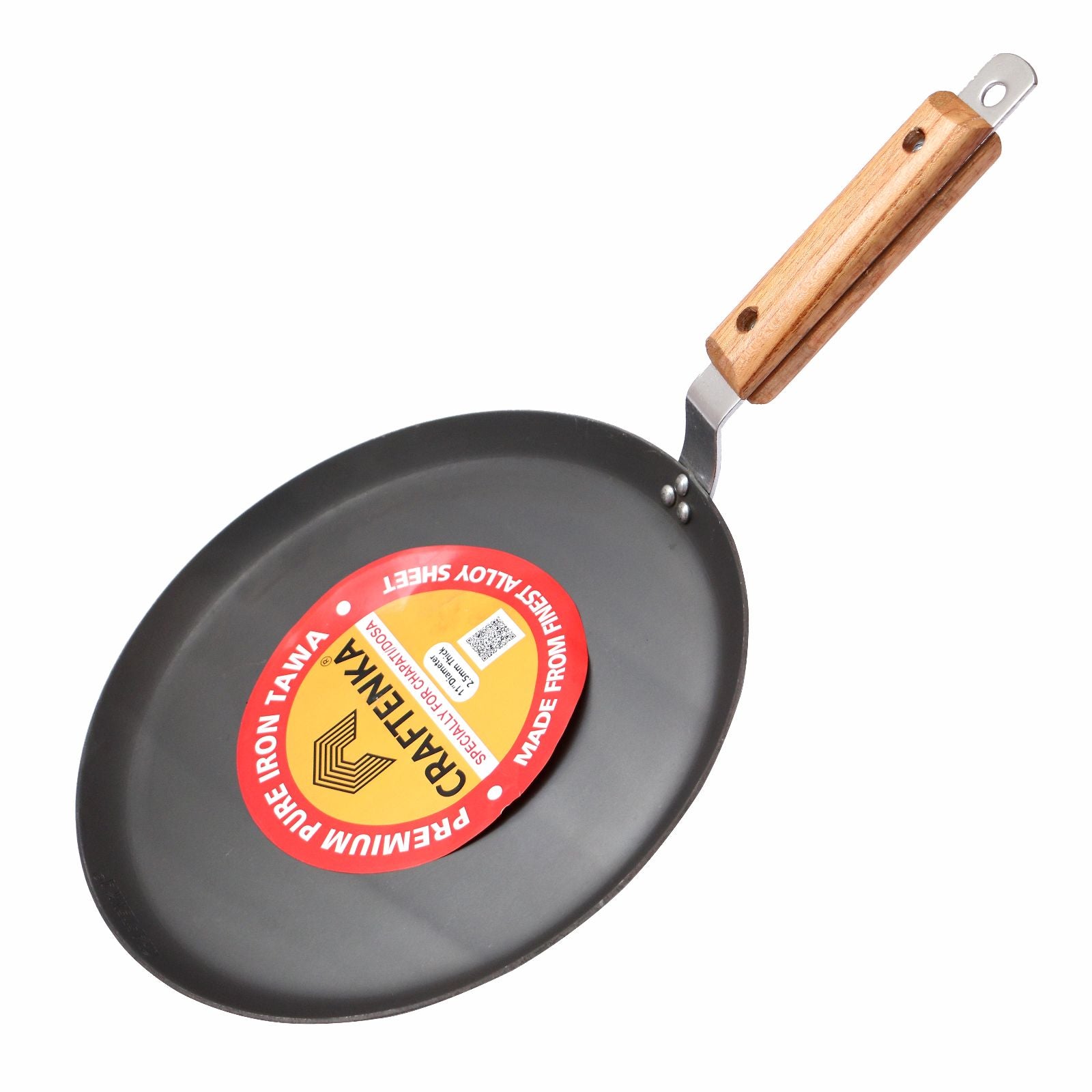 Pure Iron Premium Multipurpose-Induction Tawa - (26 cm/10 inch)