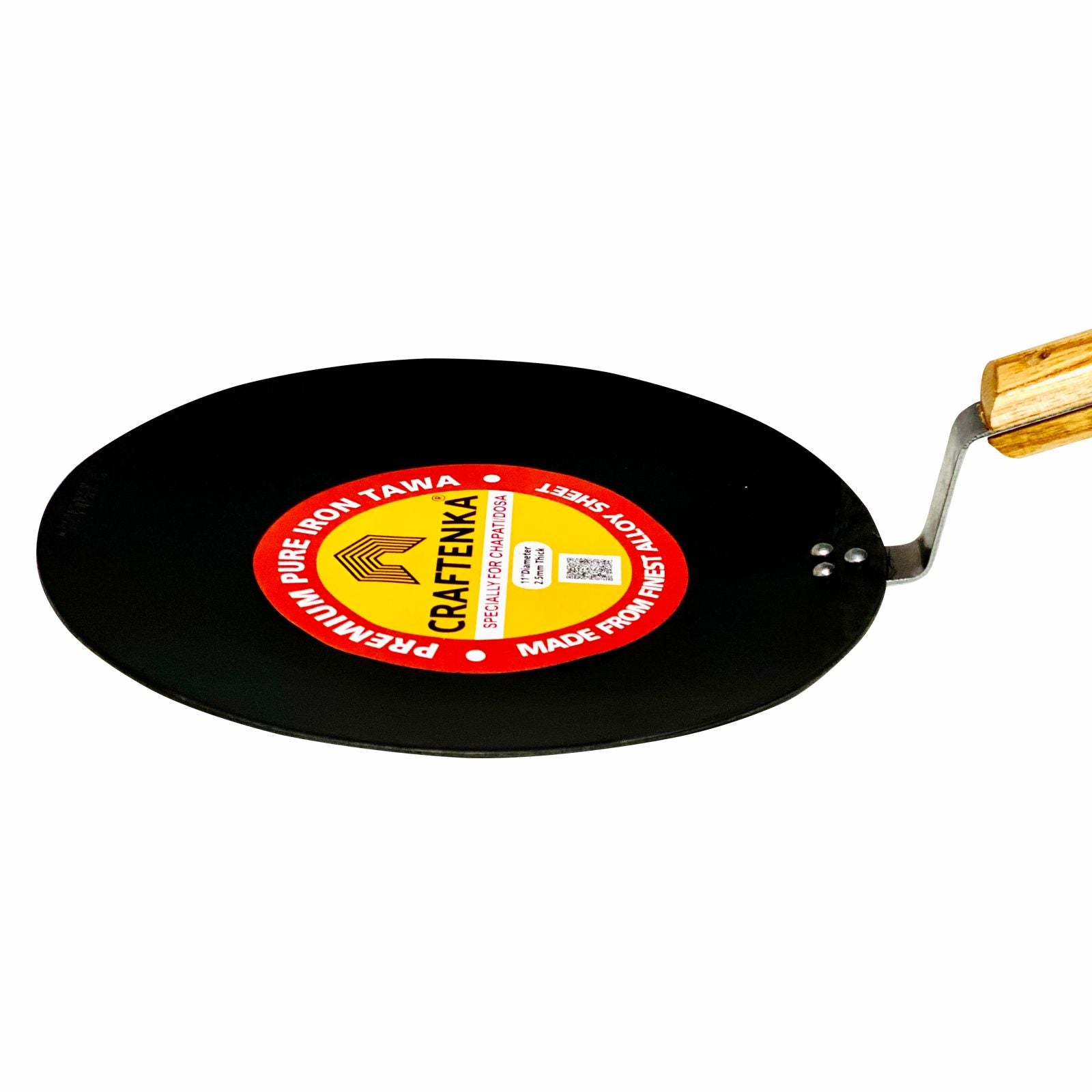 Iron Premium Concave Tawa -(11 inch / 27 cm)
