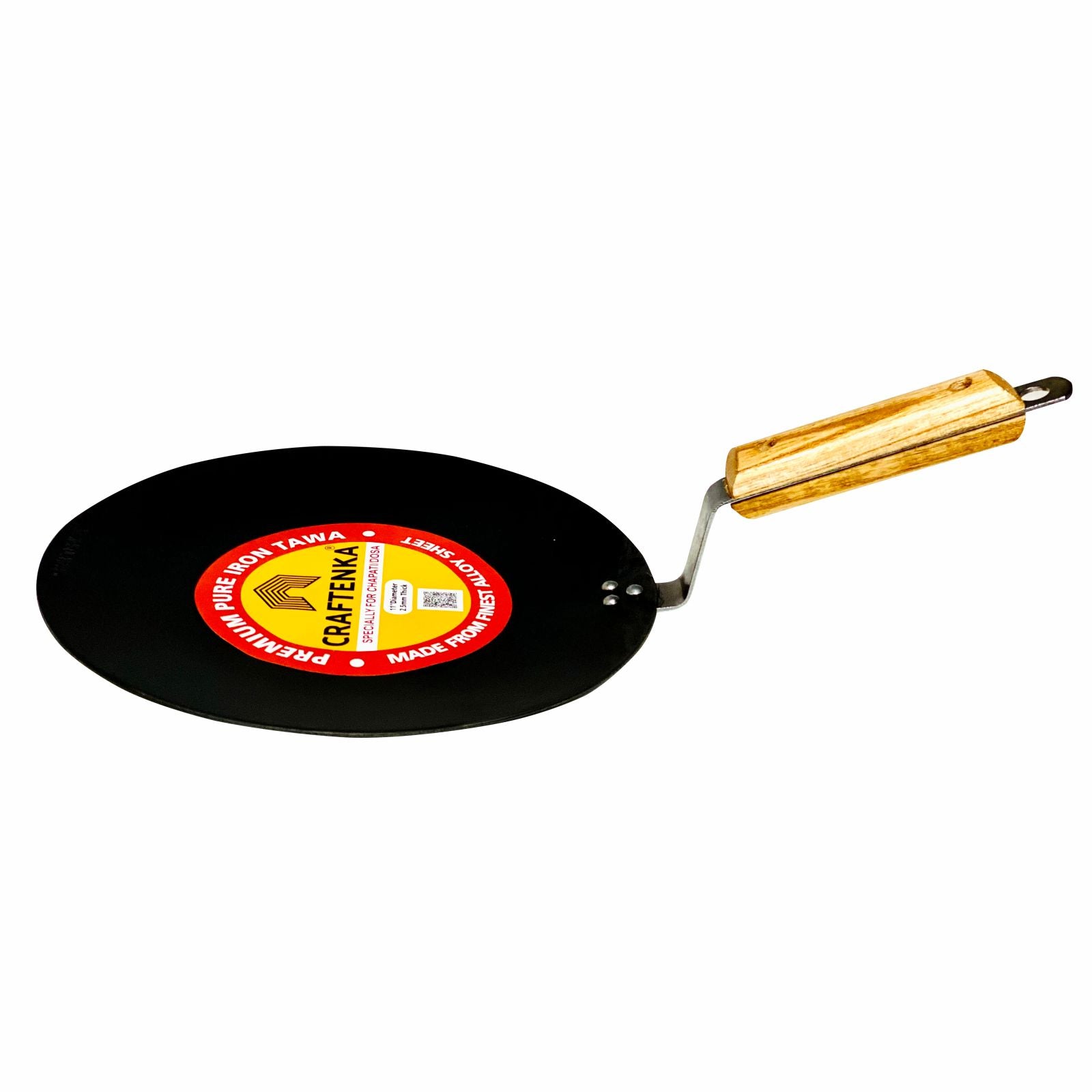 Iron Premium Concave Tawa -(11 inch / 27 cm)