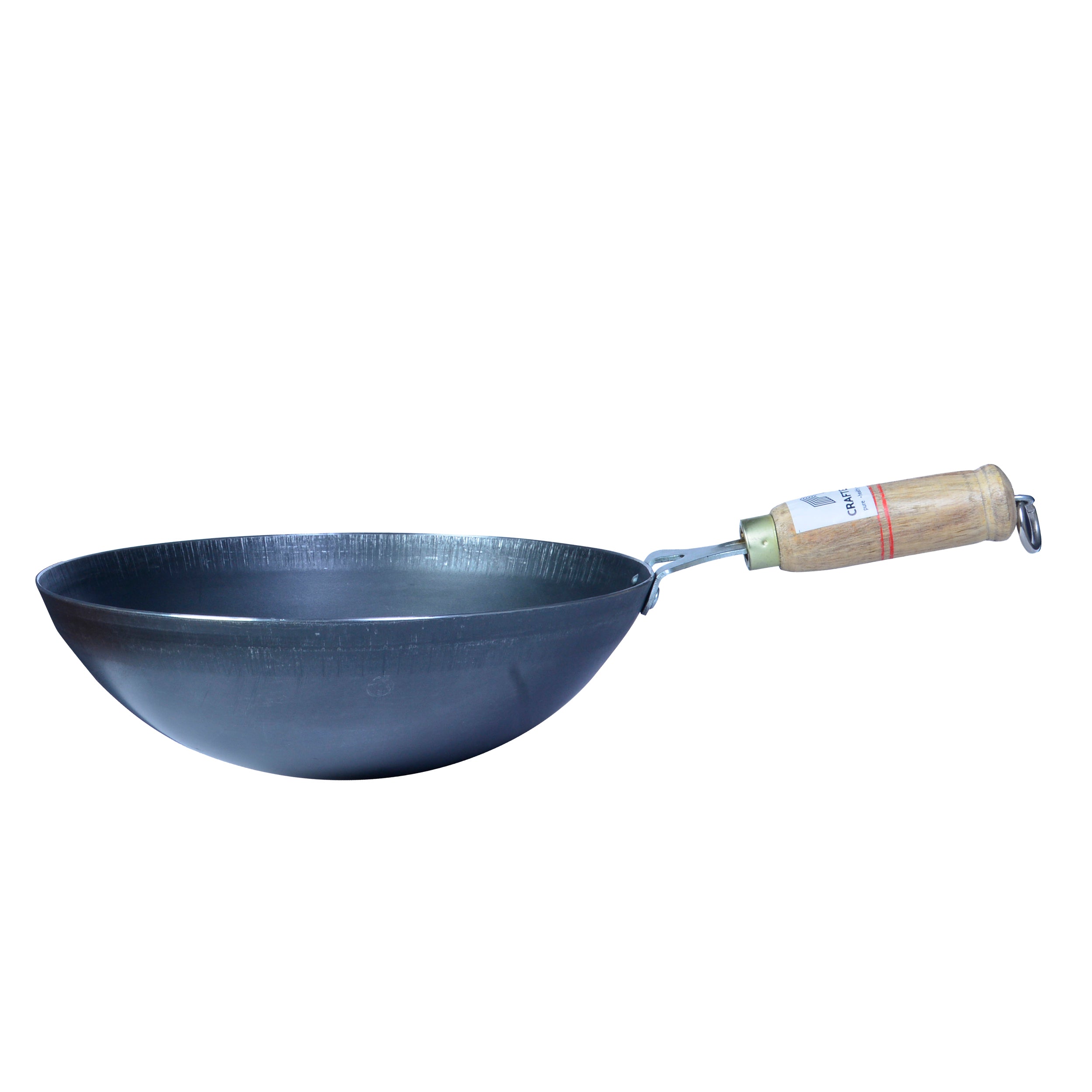 Iron Long Handle kadhai - ( 25 cm / 10inch )