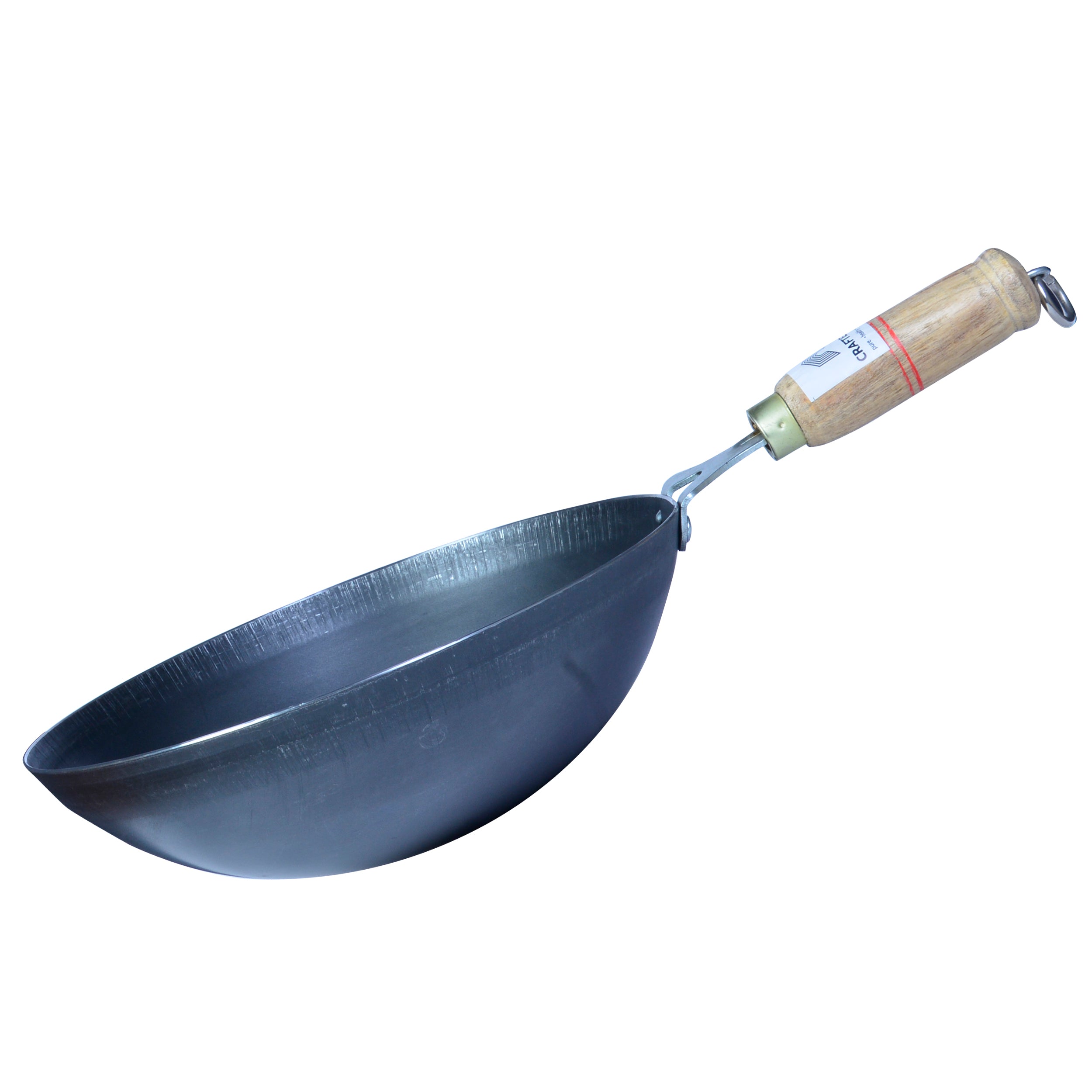 Iron Long Handle kadhai - ( 25 cm / 10inch )